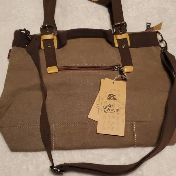 Canvas handbag - Picture 7 of 7